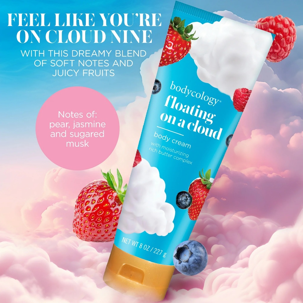 Creme Loção Bodycology Butter Body Cream Floating On A Cloud 227gr