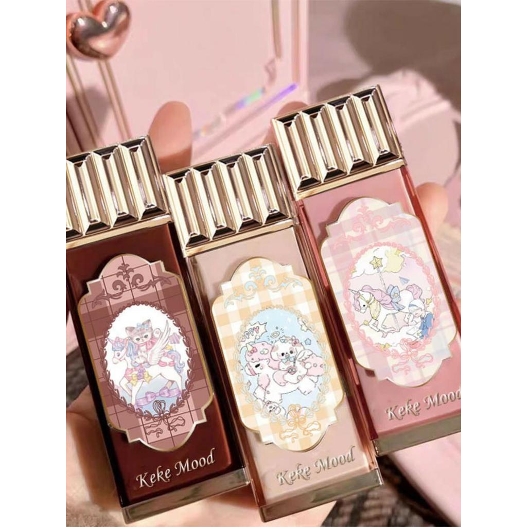 Kekekemood Chocolate Shop Cloud Lip Cream Delicado Leve Sedoso Macio Fosco Antiaderente Copo Batom