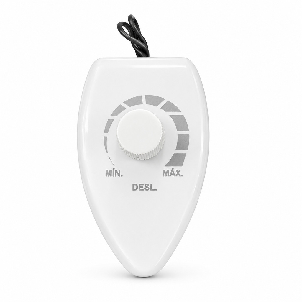 Chave Controle Rotativo Externo Tipo Mouse Bivolt 127V/220V 400W para Ventilador Oscilante de Parede