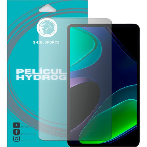 Pelicula Mi Pad 6 Shieldforce Gel-hd Tela E Verso
