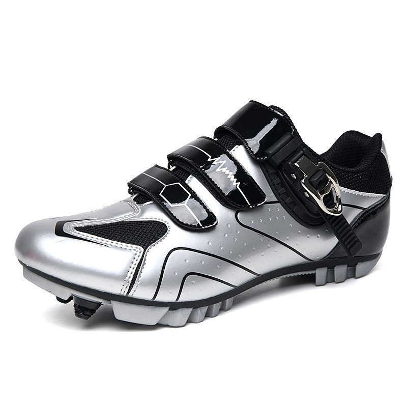 Professional Outdoor Cycling Shoes with Automatic Locking Breathable for Mountain Bike Non-Slip H2PQ C41S