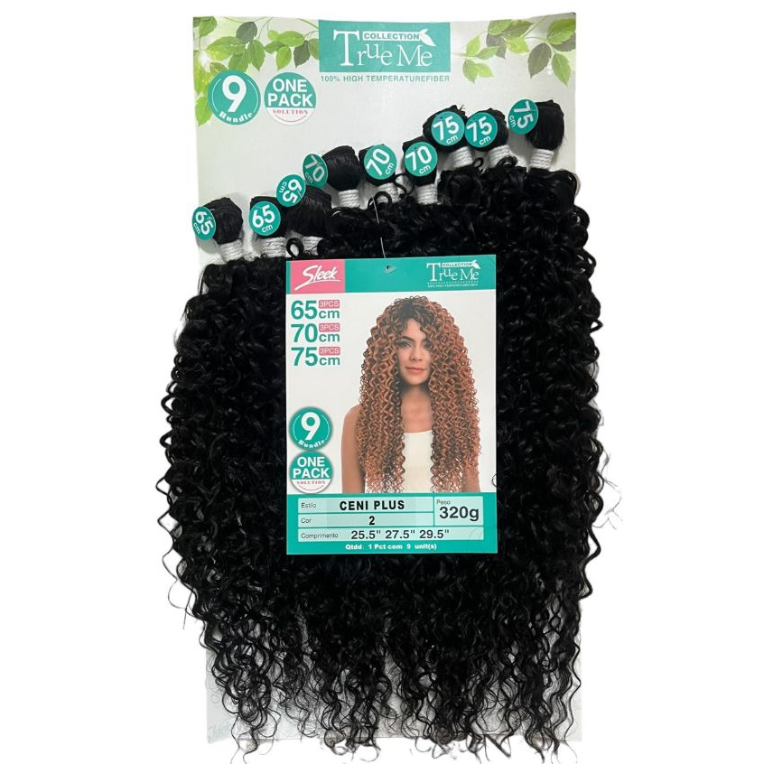 Cabelo Orgânico - Sleek True Me - Ceni Plus - 320 gramas