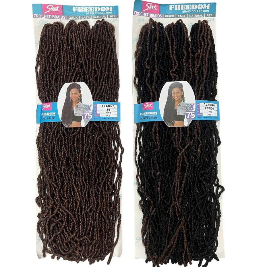 Cabelo Freedom Alanna Crochet Braids SLEEK 380g