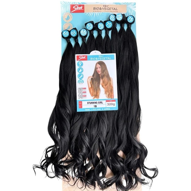 Cabelo Stunning Girl Bio Vegetal - Sleek