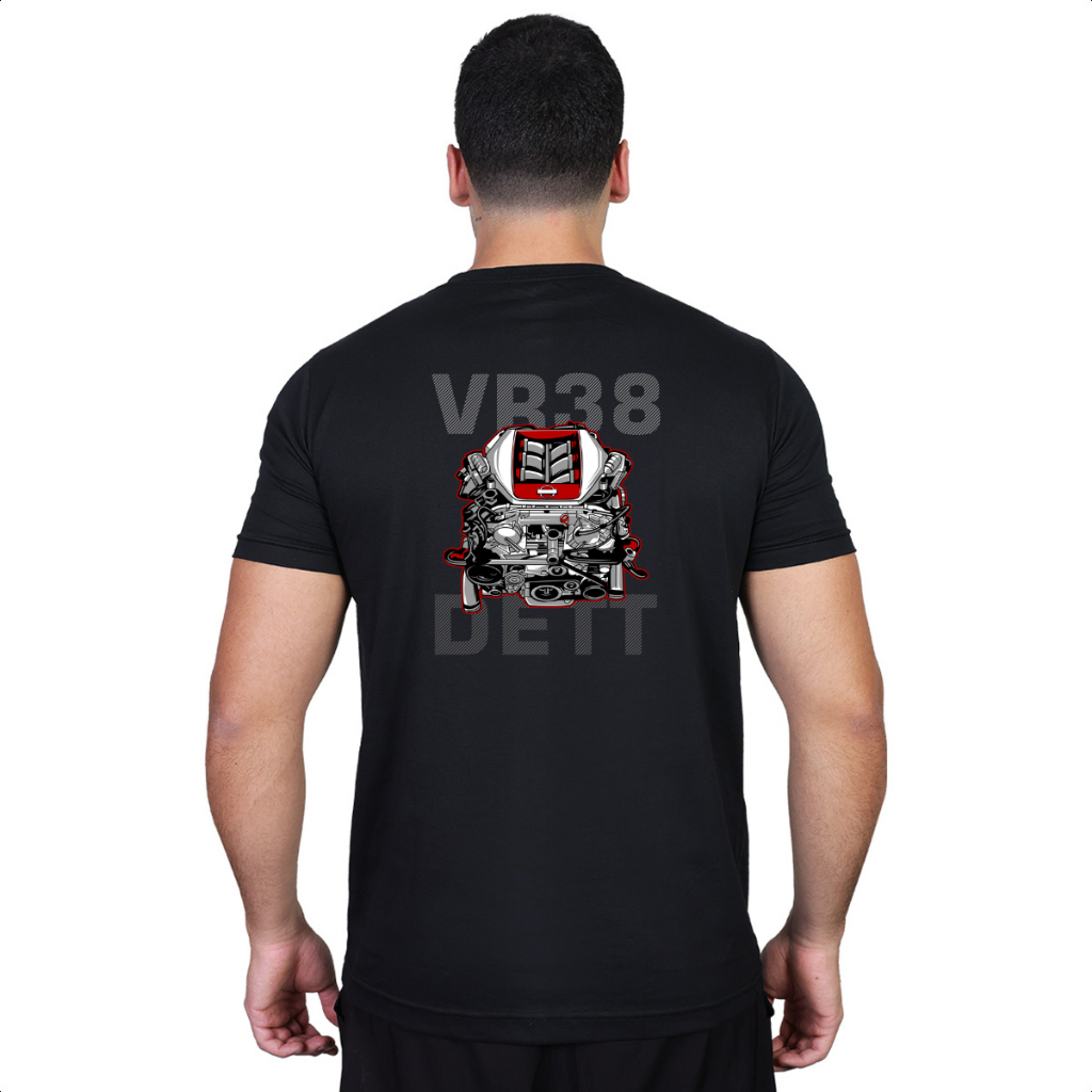Camiseta Motor VR-38 350Z Silvia S15  S14 S13 GTR Skyline