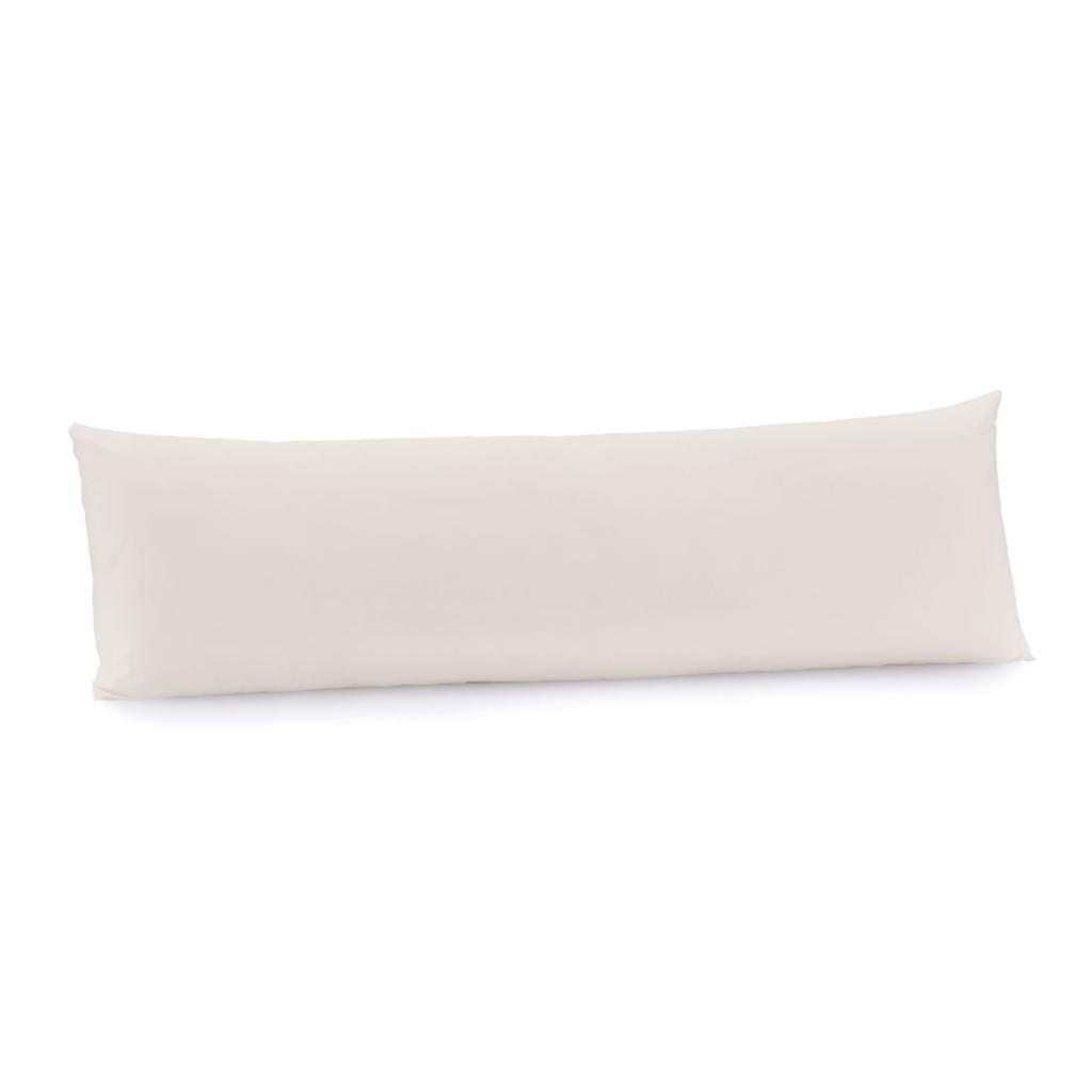 Fronha Body Pillow Altenburg Algodão Lux 200 Fios Básica Bege Delavé