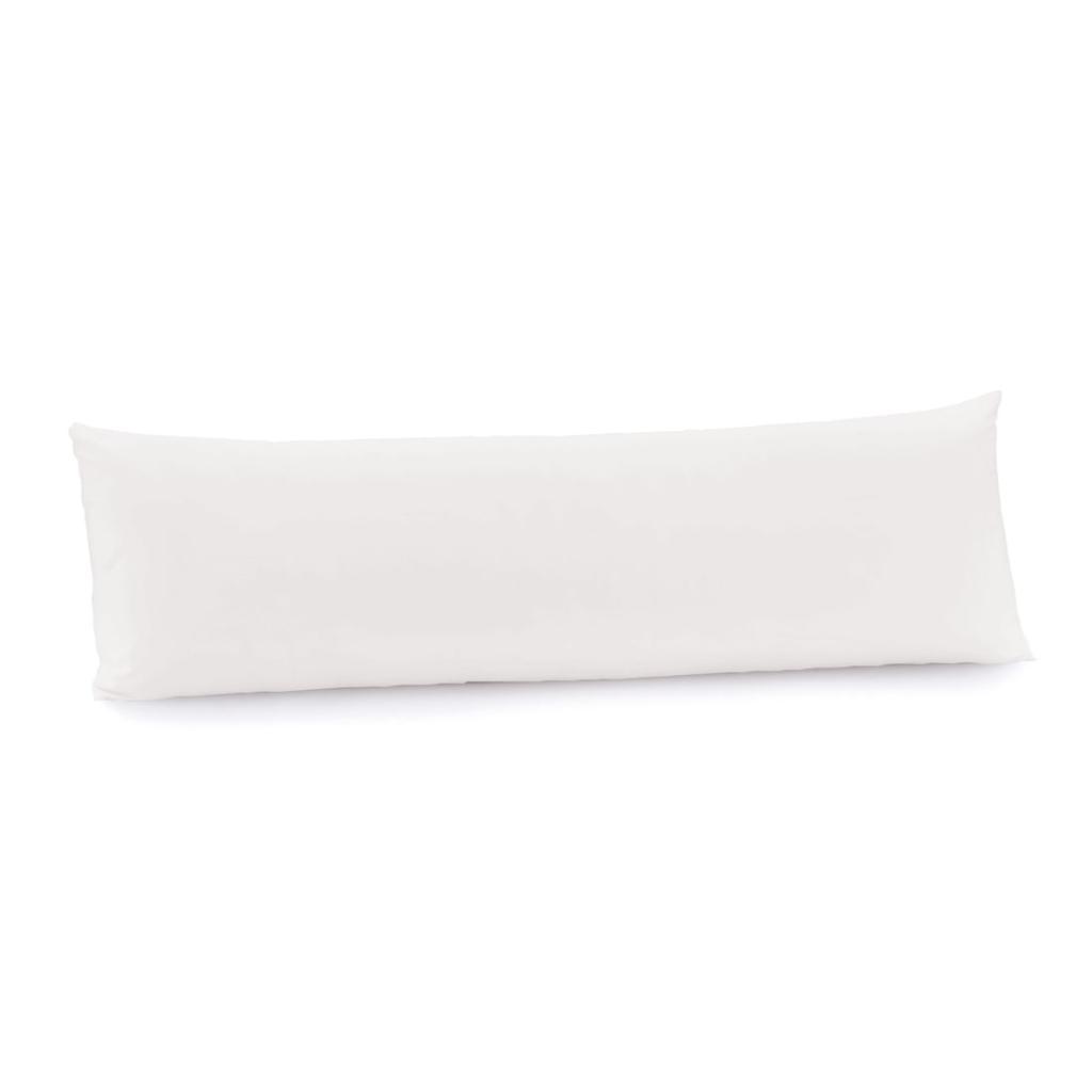 Fronha Body Pillow Altenburg Algodão Lux 200 Fios Básica Branco
