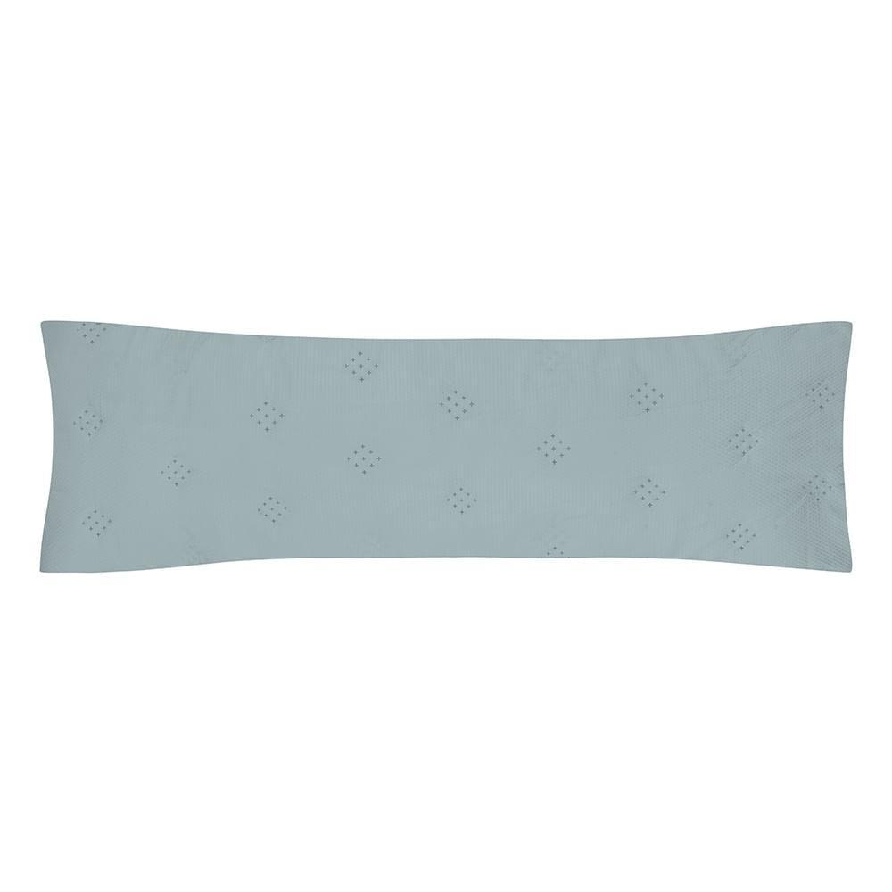 Porta Travesseiro Body Pillow Altenburg Ultrawave Anarruga Azul Etienne