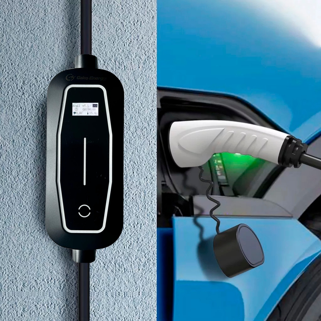 Carregador Portátil Para Carro Elétrico 3,5kw 16A Byd Gwm Bivolt Pronta Entrega