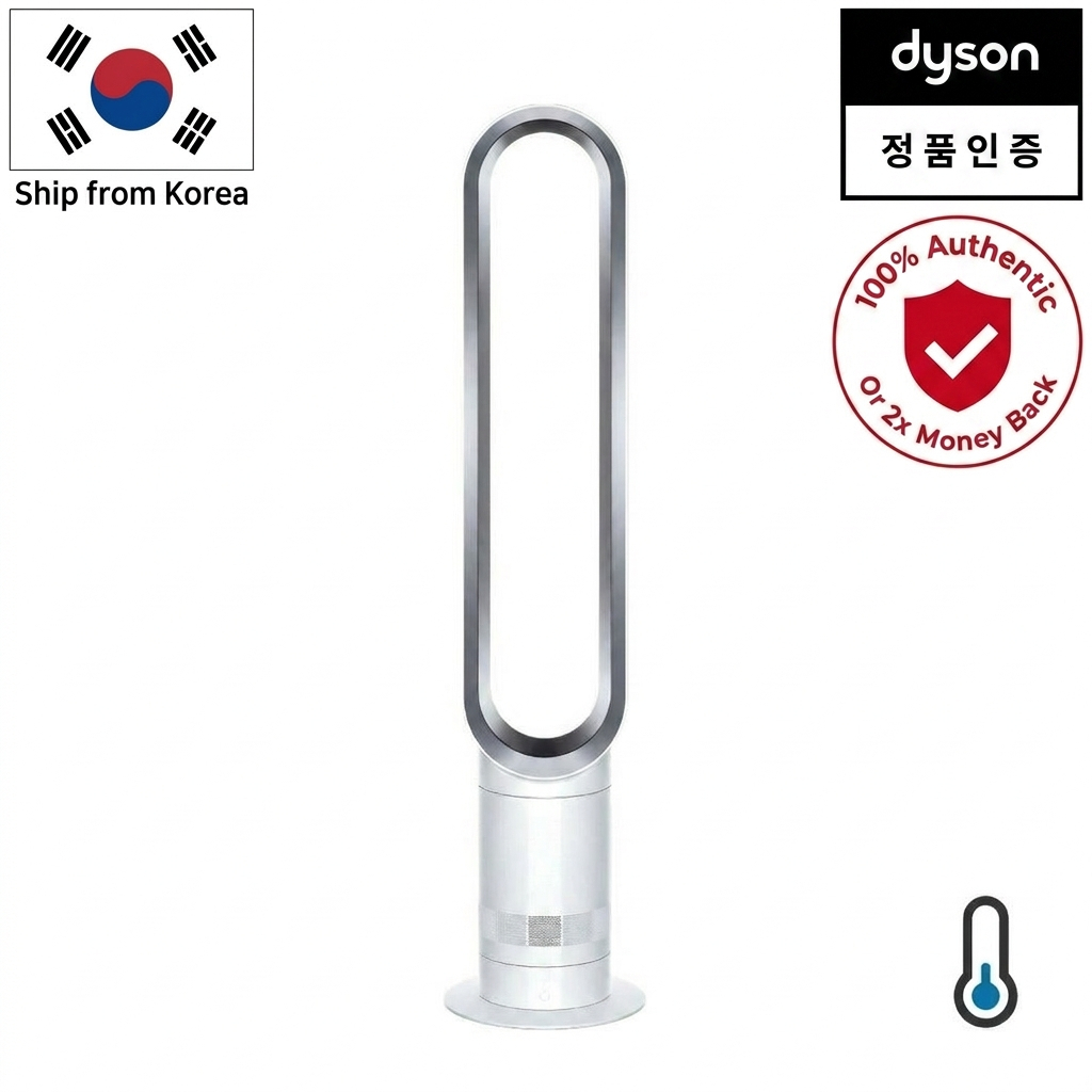 Ventilador De Torre Dyson Cool AM07 , Elétrico Sem Lâmina Com Multiplicador De Ar , 10 Configurações De Velocidade , Osc