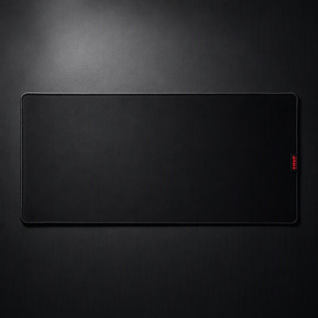 Mousepad Gamer XXL 80x30cm Superfície Lisa PU Base Antiderrapante Bordas Costuradas Setup Home Office