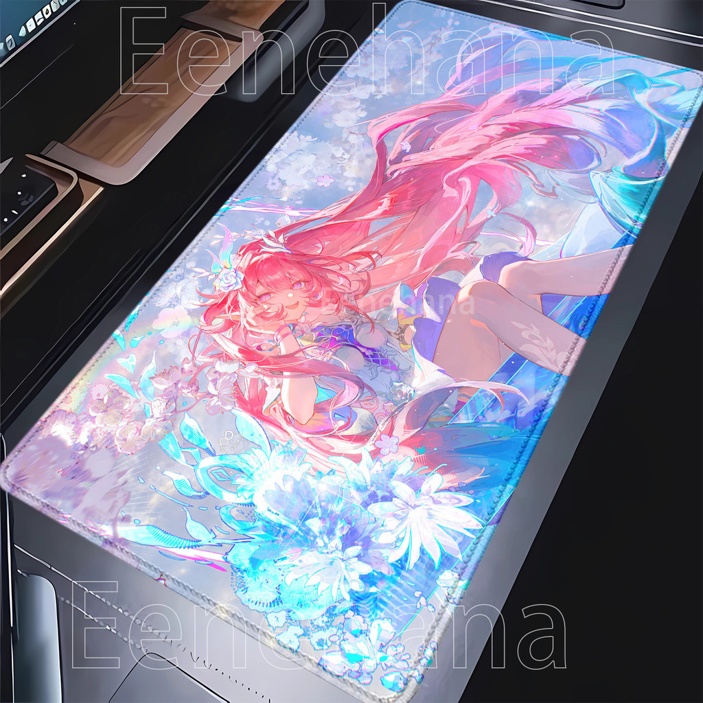 Honkai Star Rail HSR Cyrene Mousepad Anime Girl HD Impressão Teclado XXL Mouse Pad Gaming Computer Office Base Antiderra