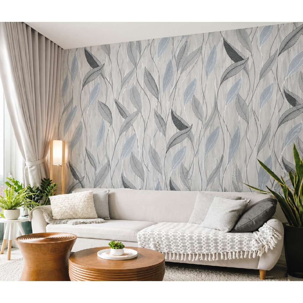 Papel de Parede Adesivo Para Sala Floral Luxuoso luxury