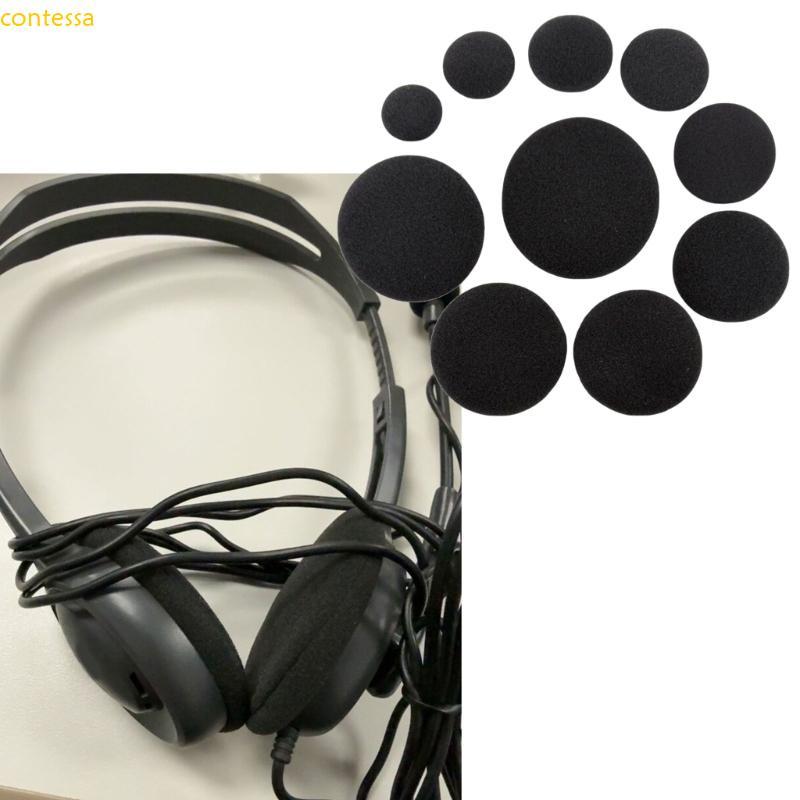contessa Memory Foams Earbud Almofadas Esponjas Capa Fone