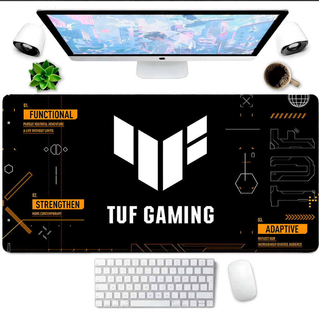 Mouse Pad Gaming Personalizado Masculino Ergonômico Gamer Speed Alta Performance Para Uso Diário em Computador e Noteboo