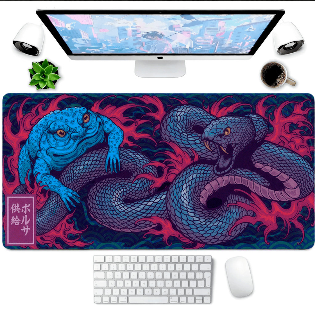 Mouse Pad Gaming Personalizado Masculino Gamer Grande Speed Alta Performance Para Setup Gamer e Escritório Profissional