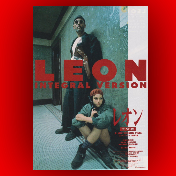 Poster filme leon 42x30cm Tamanho Grande Cartaz Premium Wallpaper Big Size Posters Parede