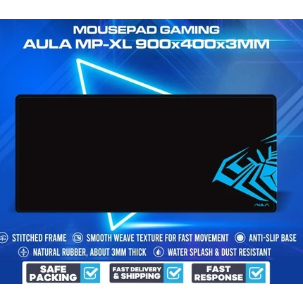 MousePad Gaming AULA MP-XL 900x400x3mm - Mouse Pad AULA MP XL