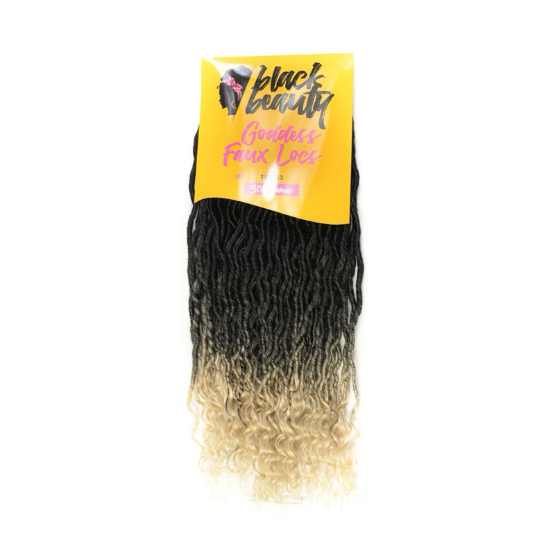 fibra goddess faux locs para crochet braids black Beauty 300g