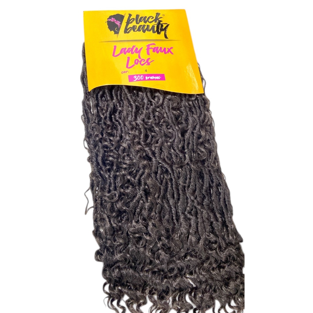 cabelo lady faux locs black beauty método crochet braids