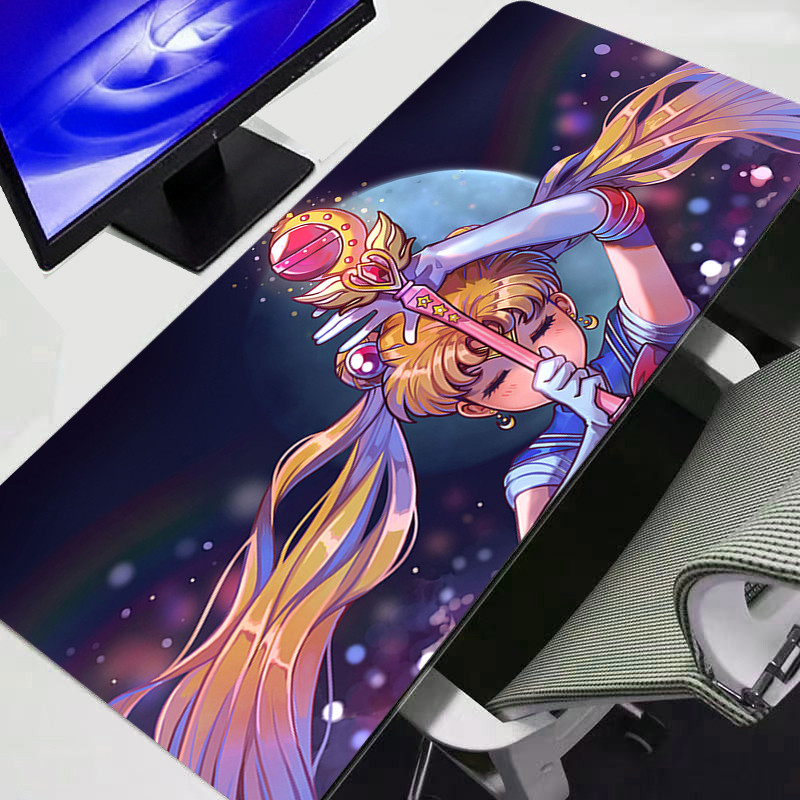 Mouse Pad S-Sailor Lua Tipo Velocidade Do Computador Tapete Para e-sports Players Teclado Portátil Mousepad Mesa De Escr