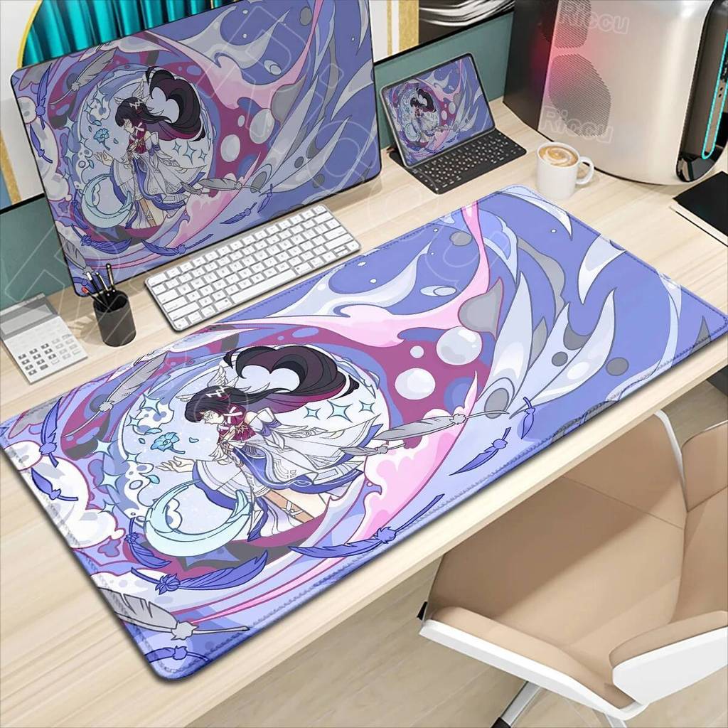 Novo Columbina Durin Mousepad Acessórios De Jogo Anti Deslizamento Mouse Pad 900x400 Base Adequada Para E-sports Escritó