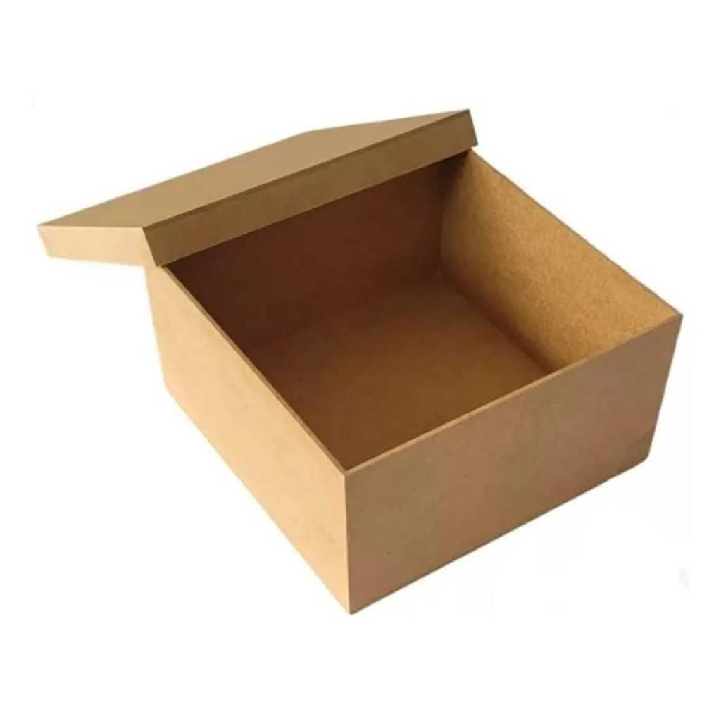 2 Caixas Mdf Tampa De Sapato Noivos 15x15x10 Casamento