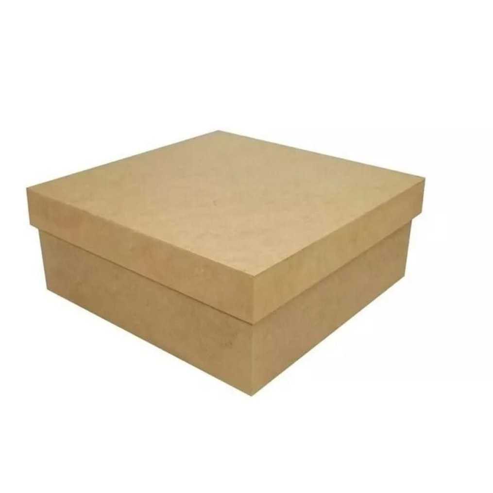Kit 5 Caixas Tampa De Sapato Mdf Presente 20x20x8 Padrinhos