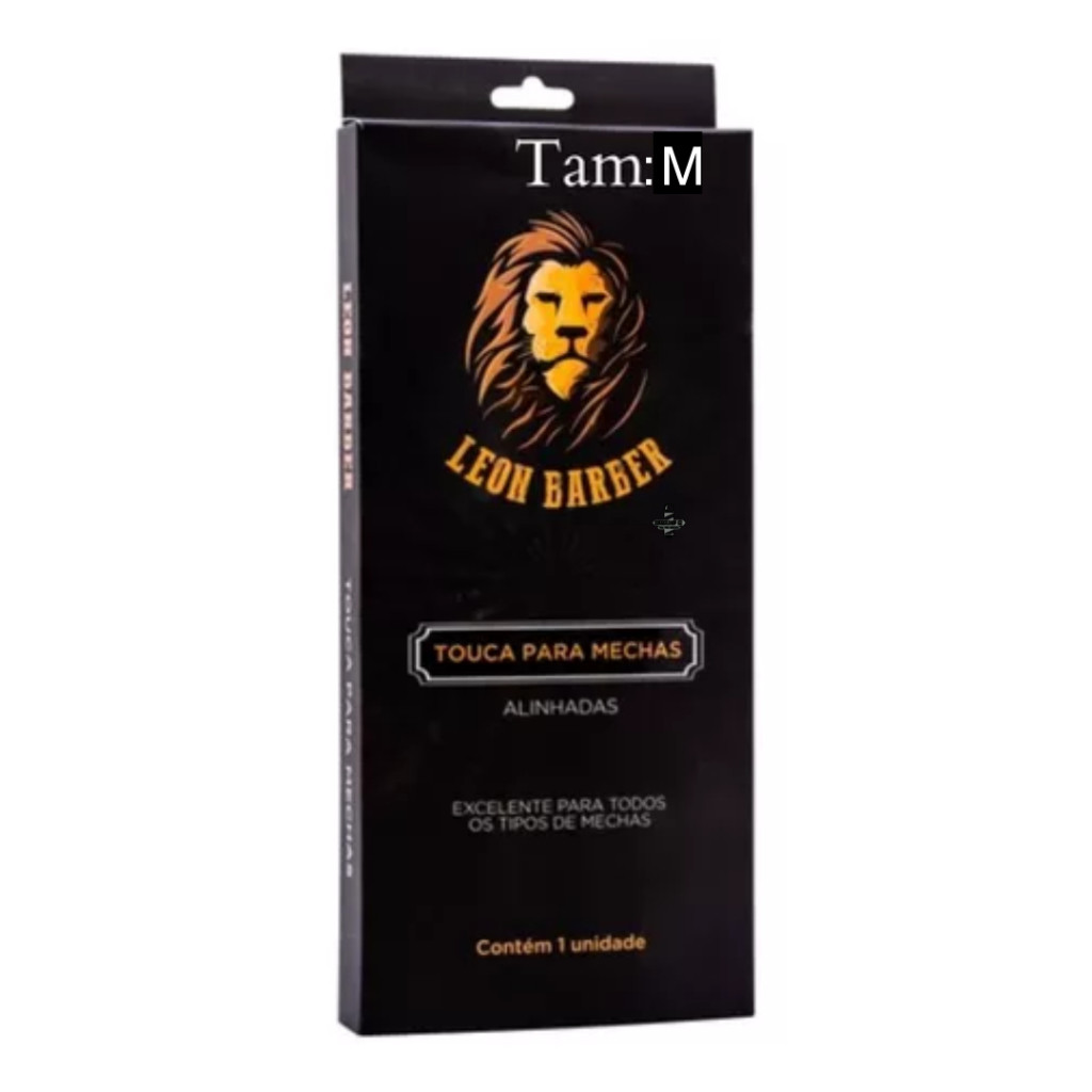 Touca De Silicone Reflexo Alinhado Leon Barber Tamanhos (P) e (M)