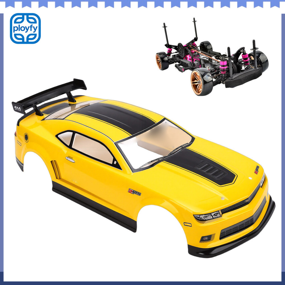 Ployfy-br Capa genérica de carroceria de carro RC em escala 1/10, construção de PVC durável para carros de corrida com
