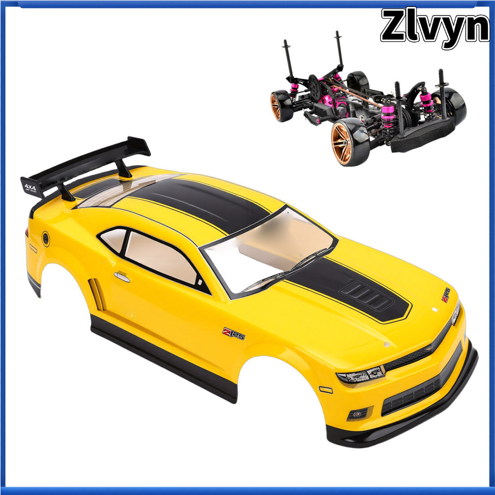Zlvyn-br Pissente Escala 1/10 RC Car Body PVC Material Impact Design Adequado para carros de corrida com distância