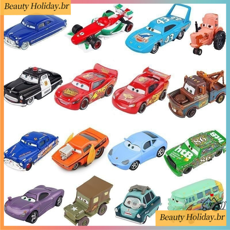 Carros Carros Mini PVC Ação Figuras Modelo Desktop Ornamentos Bonecos Clássicos Brinquedos Infantil 4-8cm