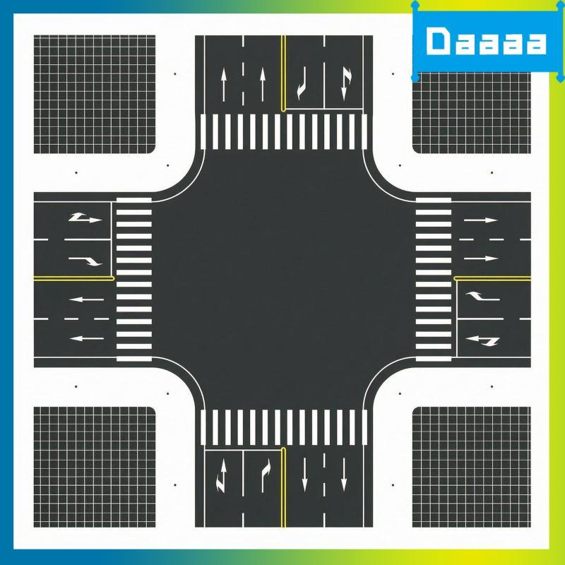 [Zzxitwyq] Placa Base De Modelo Em Miniatura De PVC Para Montagem DIY Dioramas Arquitetônicos