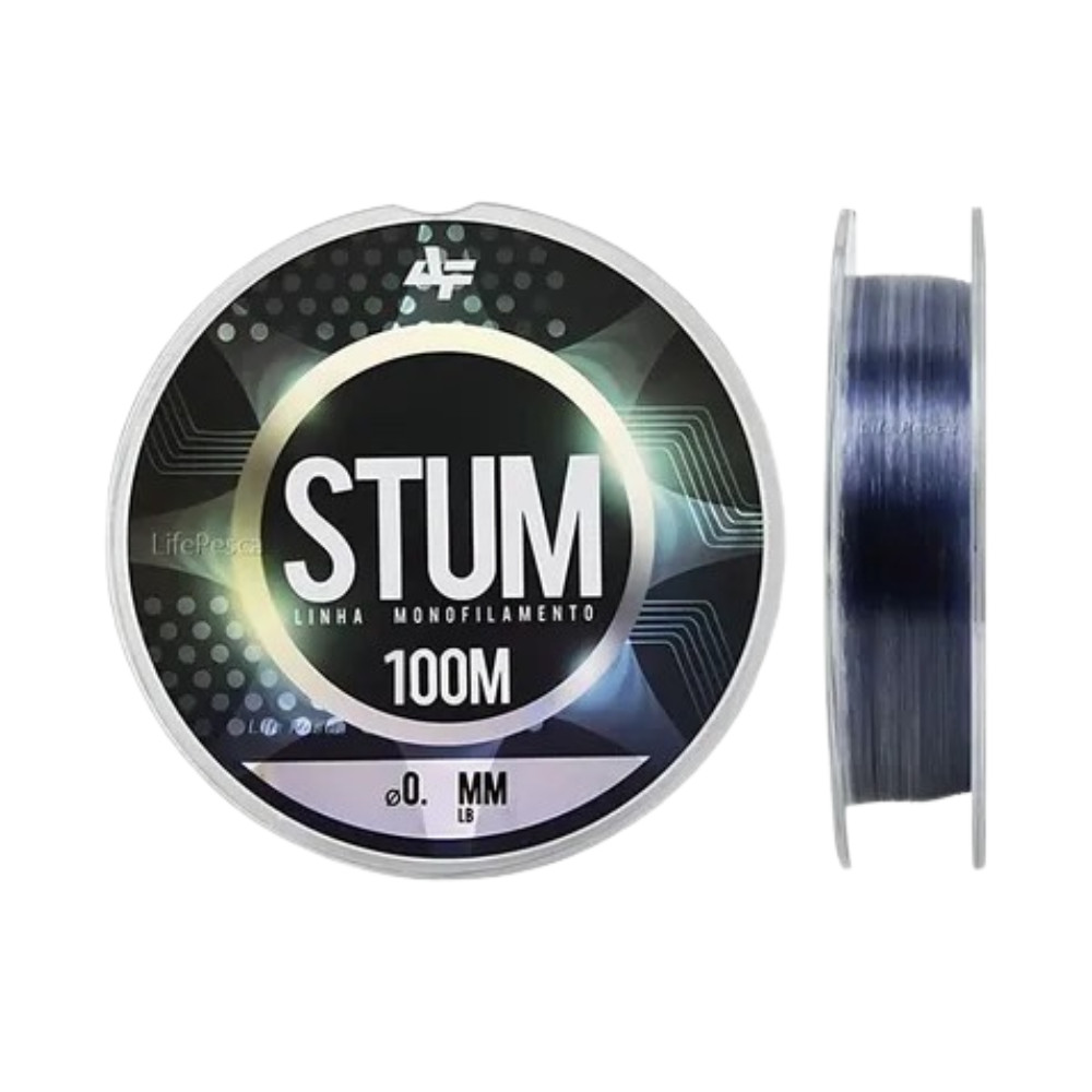 ALBATROZ LINHA DE PESCA STUM MONO GRAY 20MM 100M 1UN