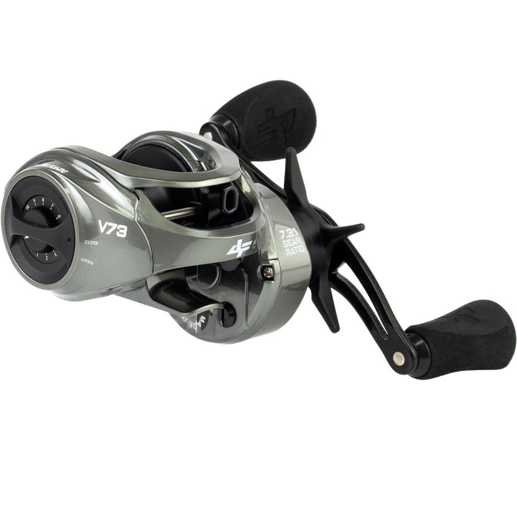 Carretilha V73 Direita Gray Freio Magnetico Drag 8kg