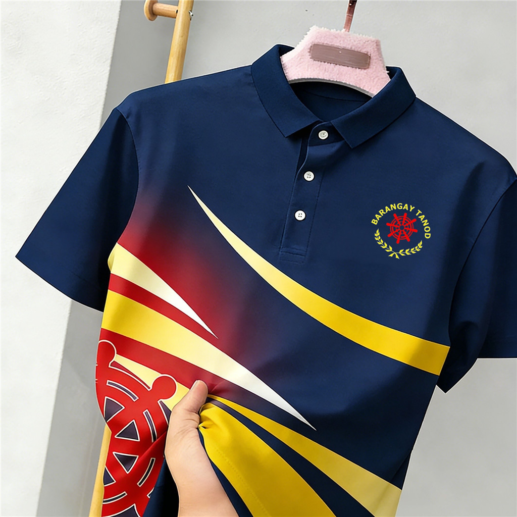 2026 Barangay TANOD Polo Camisas Para Homens Verão De Sublimação Completa De Alta Qualidade Tano Camiseta