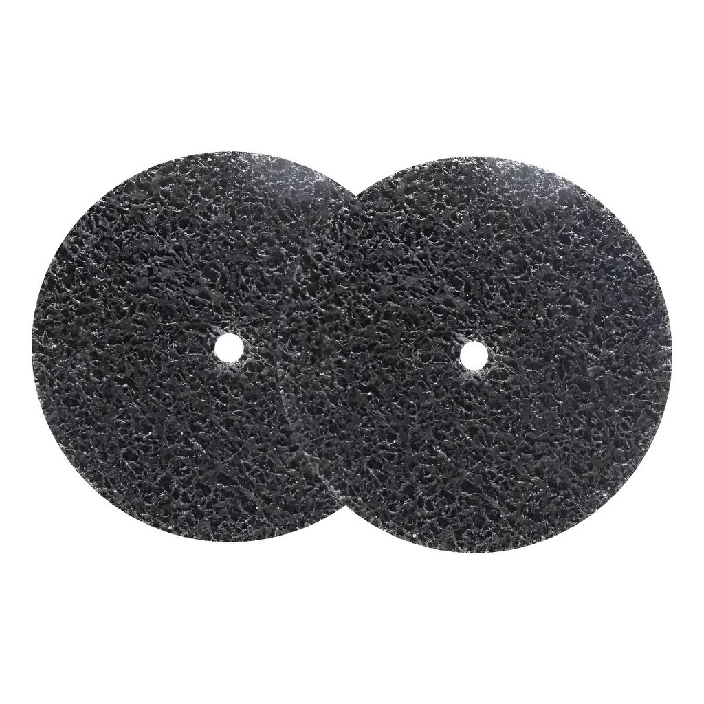 Kit 2 Unidades Disco Surface Strip 152,4x6mm Norton Preto Pr