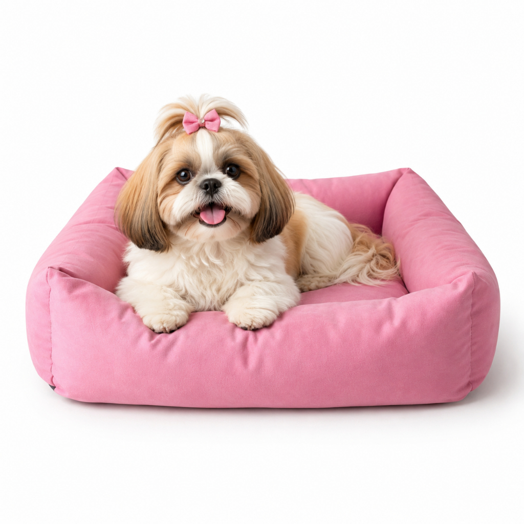 Caminha para pet  - cama cachorros cães e gatos - Estilo Quadrada