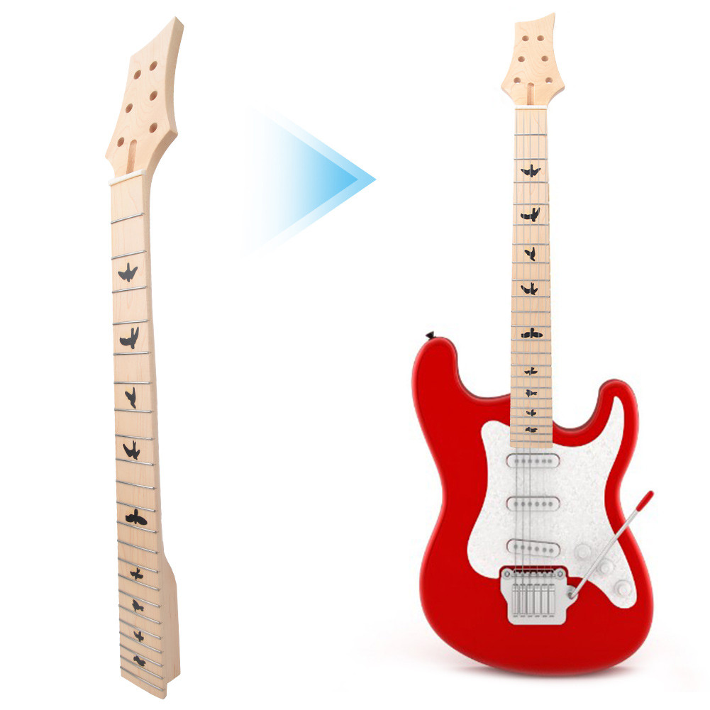lilystudio.br-SIP-TW Maple Wood Fretboard 22 Fret Guitar Neck para substituição de peças elétricas