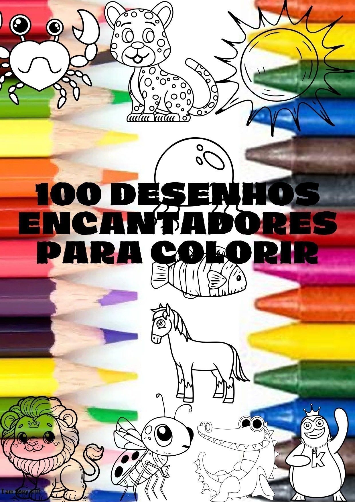 100 DESENHOS ENCANTADORES PARA COLORIR