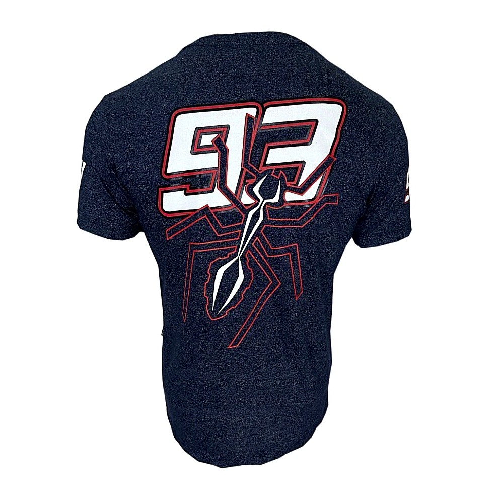 Camiseta Unissex Estampa 93 Marc Marques Moto🕷️⭐- Camisa de Malha 100% Algodão - Envio Imediato🎉- Polar Clothing Store