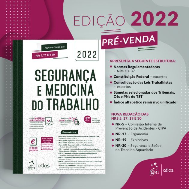 Livro - Segurança e Medicina do Trabalho – Pdf - 2537 Páginas
