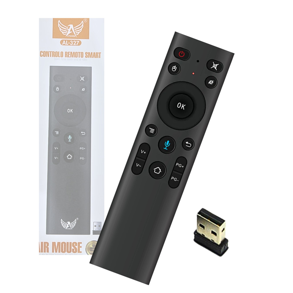 Controle Air Mouse Com Sensor De Movimento Smart TV e PC Altomex AL-327