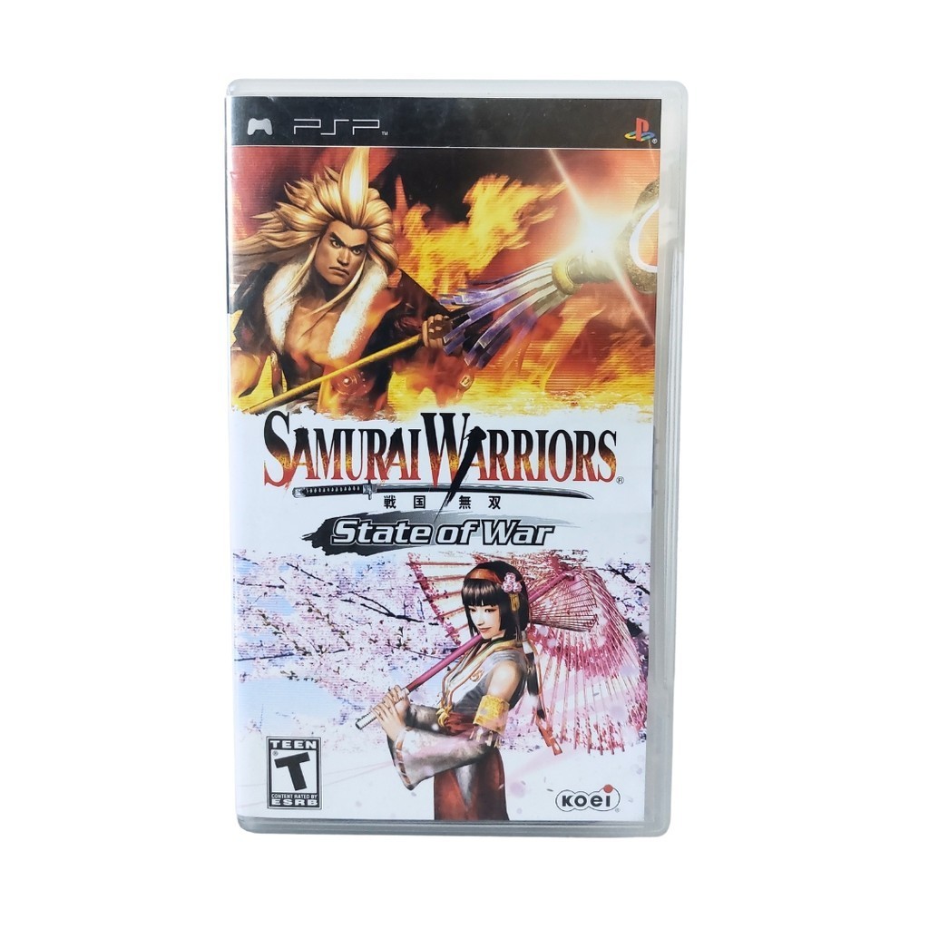 Jogo PSP Samurai Warriors: State Of War, USA Original