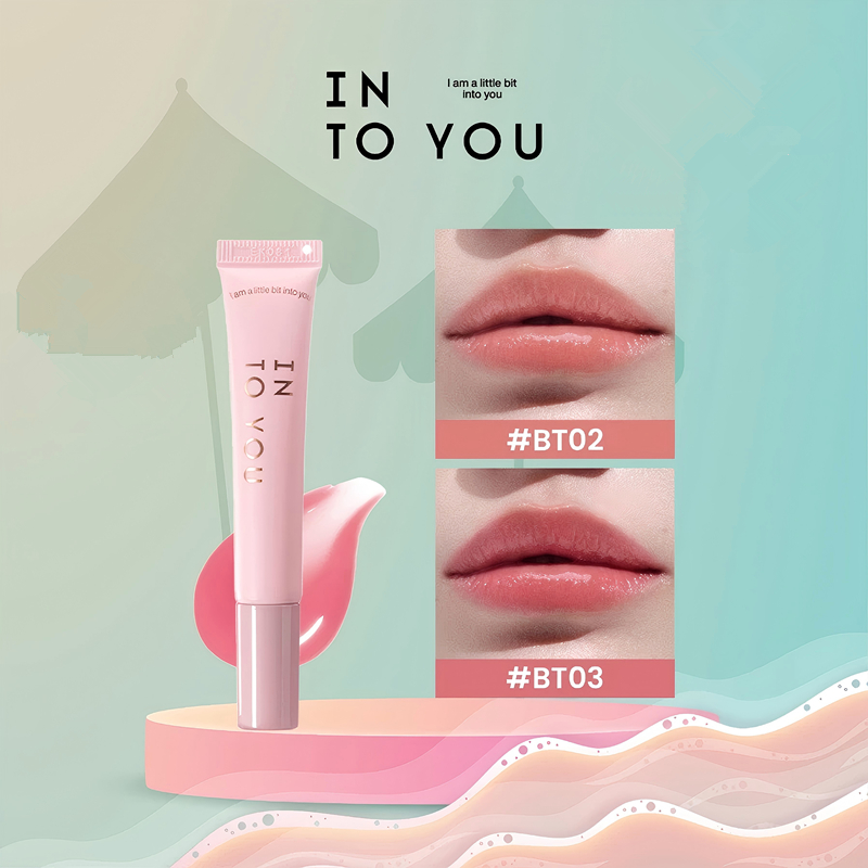INTO YOU Bare Tint Lip Balm Gloss Plumping Hidratante Alto Brilho Cosméticos Brilhante De Longa Duração