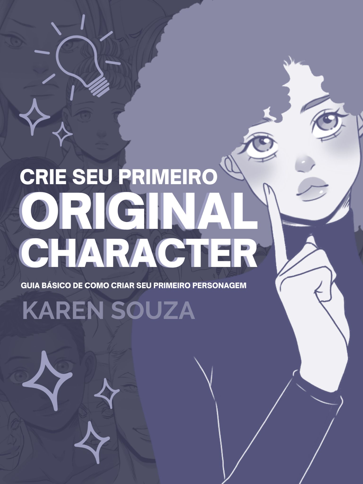 E-book de desenho: Crie seu primeiro personagem