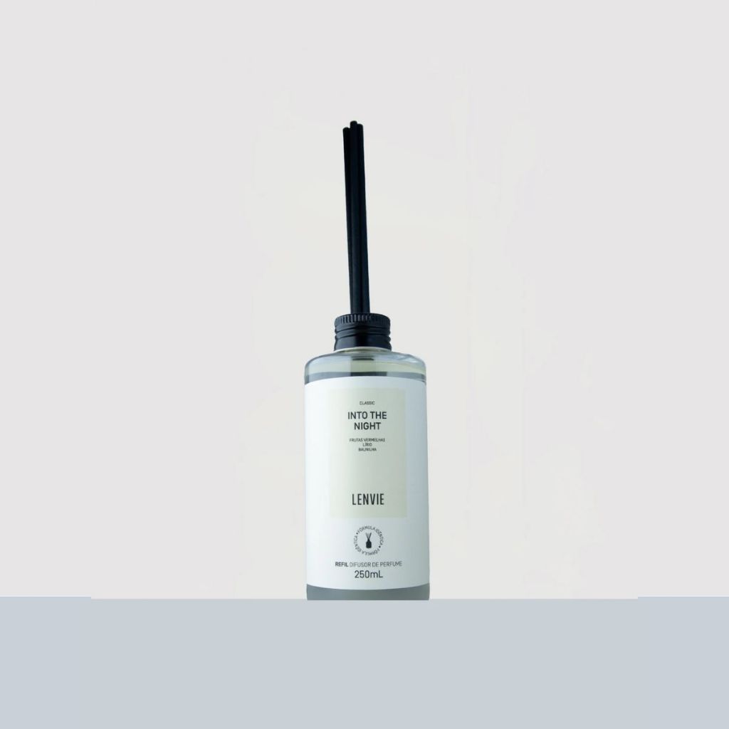 Refil Difusor de Ambiente Into The Night Lenvie 250ml Premium