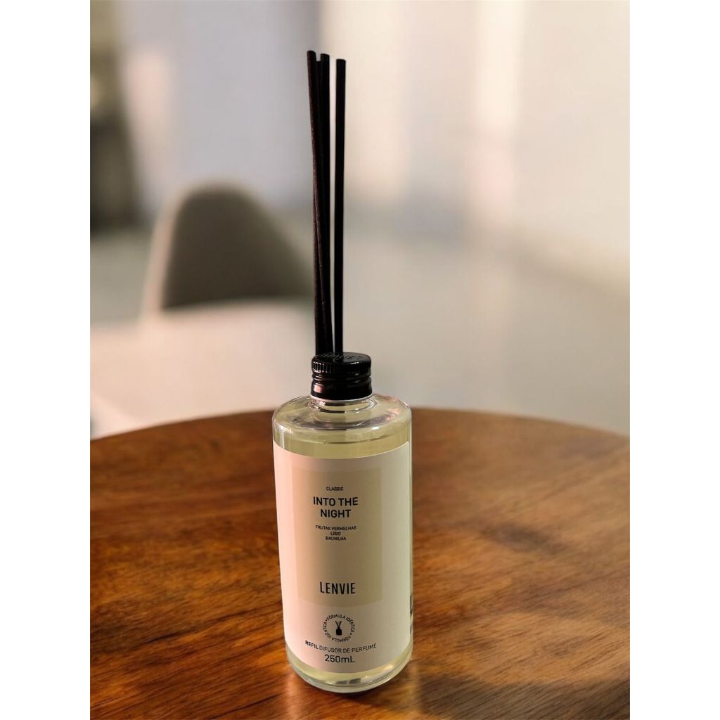 Refil Difusor de Perfume Into The Night Lenvie Classic 250ml