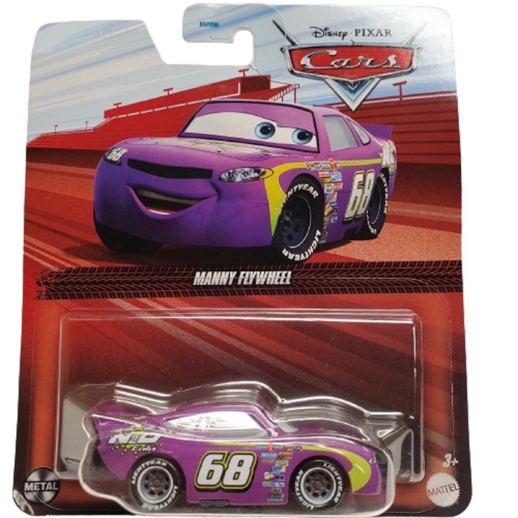Disney Cars Manny Flywheel As Seen N2O Cola #68 Original