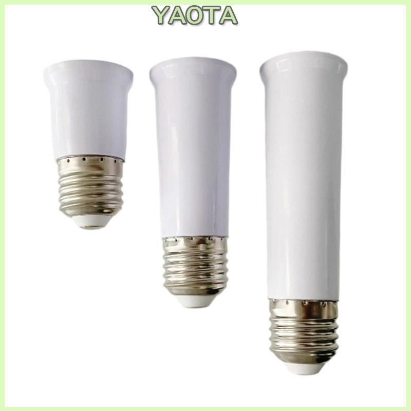 Yao 3 Peças Extensão Base E27 65 Mm 95 120 Para Luz Ventilador Led E Soquete Lâmpada